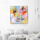 Renouveau by Marc Archambault on GIANT ART - pink abstract