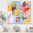 Renouveau by Marc Archambault on GIANT ART - pink abstract