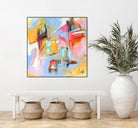 Renouveau by Marc Archambault on GIANT ART - pink abstract