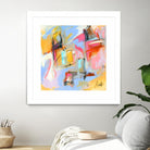 Renouveau by Marc Archambault on GIANT ART - pink abstract