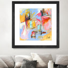 Renouveau by Marc Archambault on GIANT ART - pink abstract
