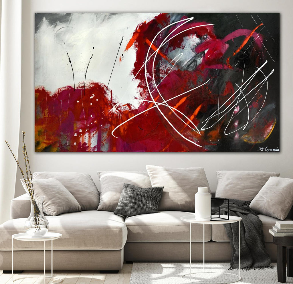 Incontournable by Carole St-Germain on GIANT ART - white abstract
