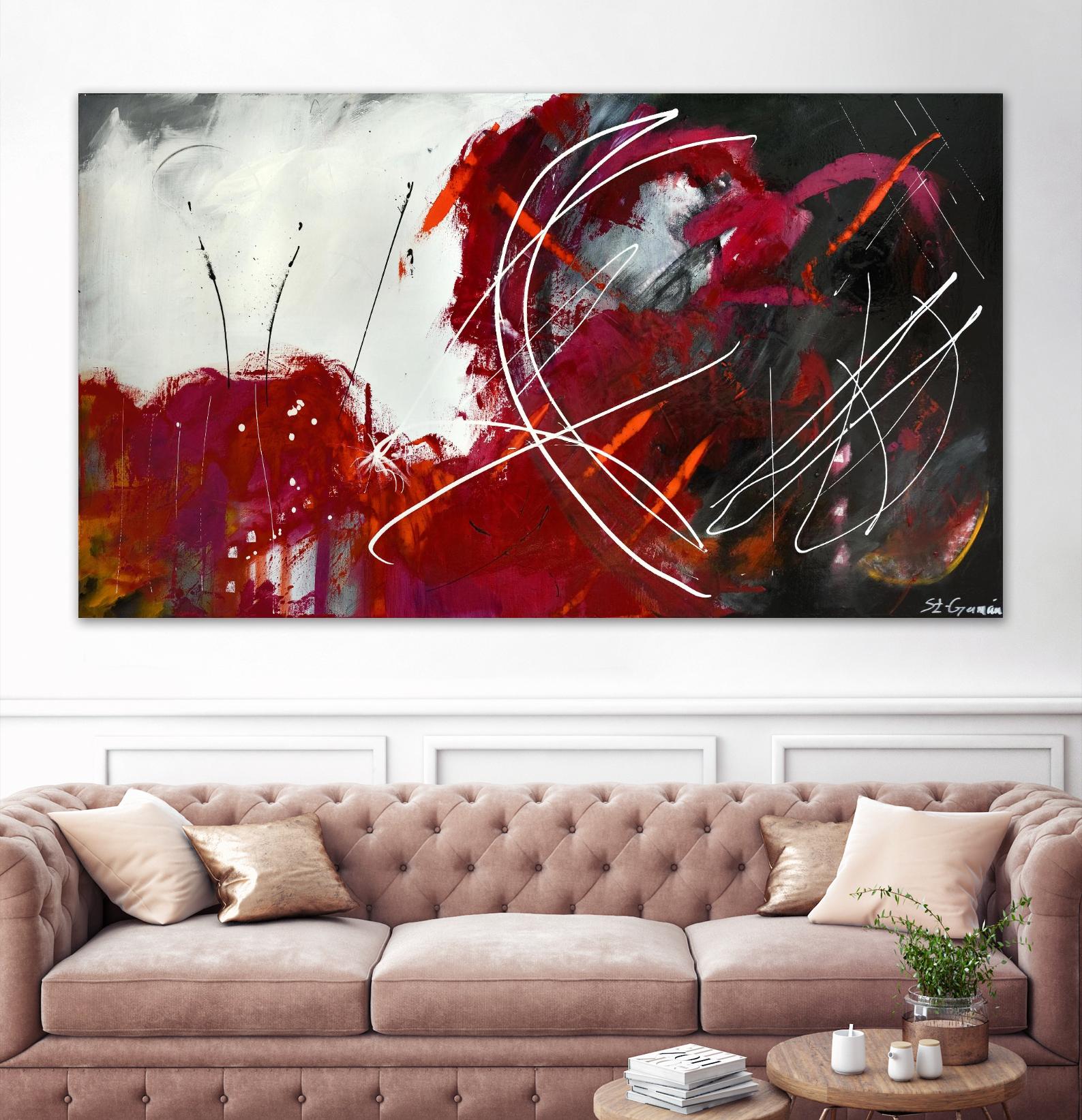 Incontournable by Carole St-Germain on GIANT ART - white abstract