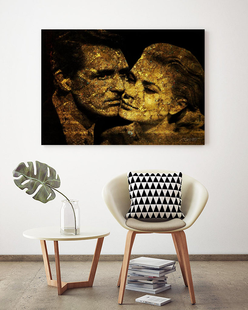 Cary Grant Grace Kelly - To Catch a Thief by Daniel Stanford on GIANT ART - black photo art