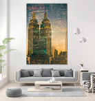 City building II by Jean-François Dupuis on GIANT ART - grey city scene