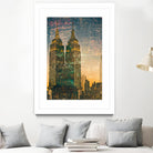 City building II by Jean-François Dupuis on GIANT ART - grey city scene