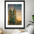 City building II by Jean-François Dupuis on GIANT ART - grey city scene