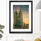 City building II by Jean-François Dupuis on GIANT ART - grey city scene