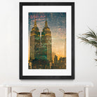 City building II by Jean-François Dupuis on GIANT ART - grey city scene