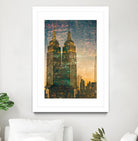 City building II by Jean-François Dupuis on GIANT ART - grey city scene