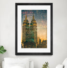 City building II by Jean-François Dupuis on GIANT ART - grey city scene