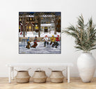 Sans titre by Nicole Laporte on GIANT ART - red winter scenes