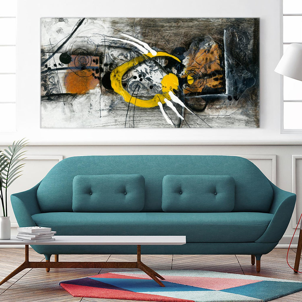 Griffé by Sylvie Cloutier on GIANT ART - grey abstract