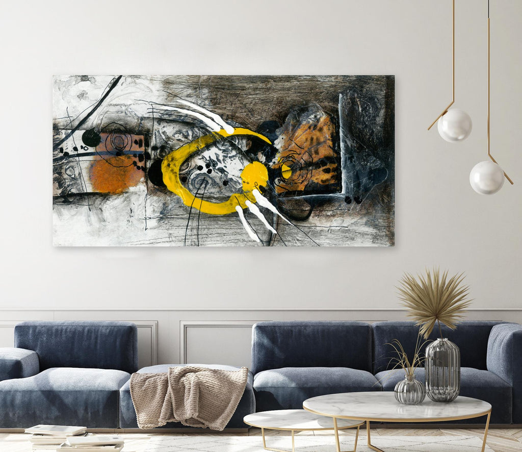Griffé by Sylvie Cloutier on GIANT ART - grey abstract