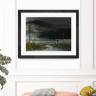 Le lac vaseau by Yvon Lemieux on GIANT ART - green landscape