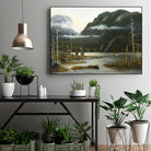 Départ pour la chasse by Yvon Lemieux on GIANT ART - green landscape