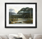 Départ pour la chasse by Yvon Lemieux on GIANT ART - green landscape