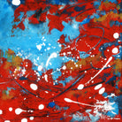 Mon automne by Carole St-Germain on GIANT ART - red abstract