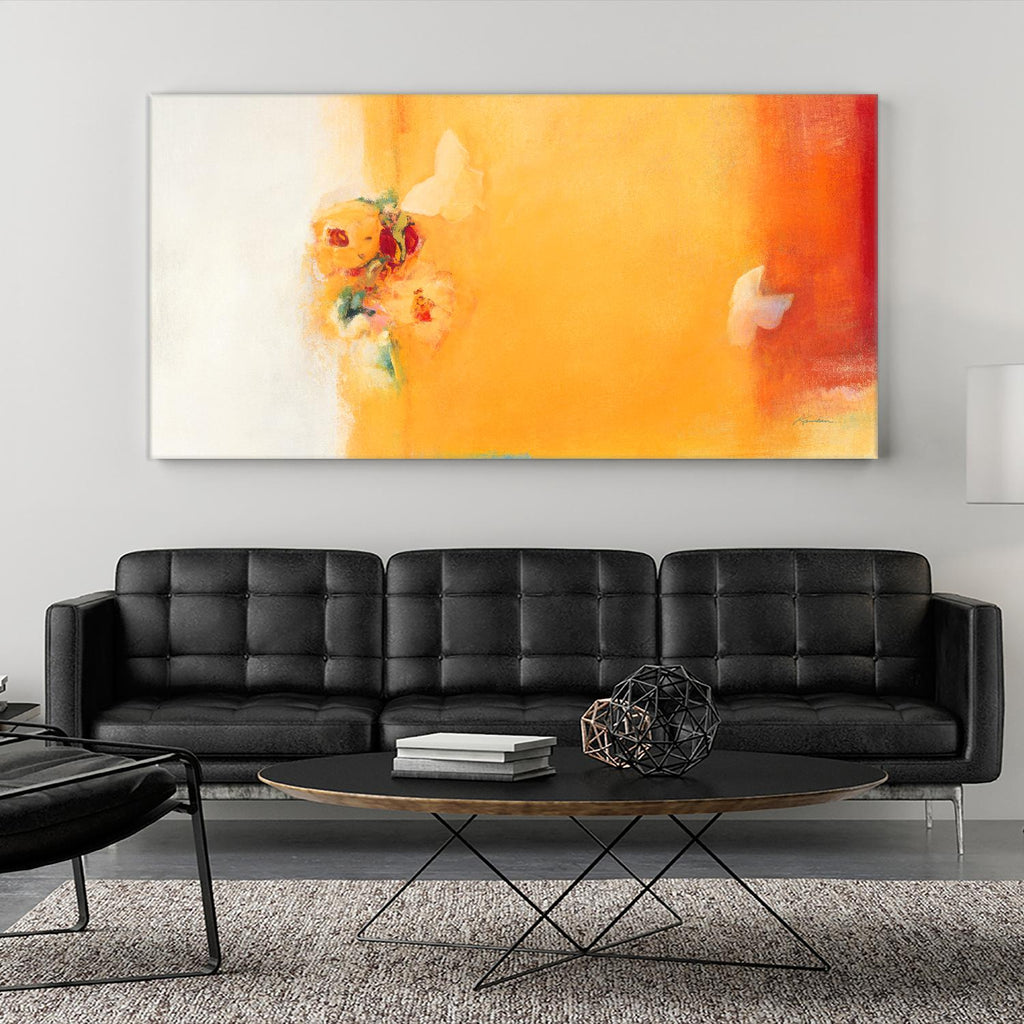 Eden 2 by Diane Lambin on GIANT ART - yellow abstract