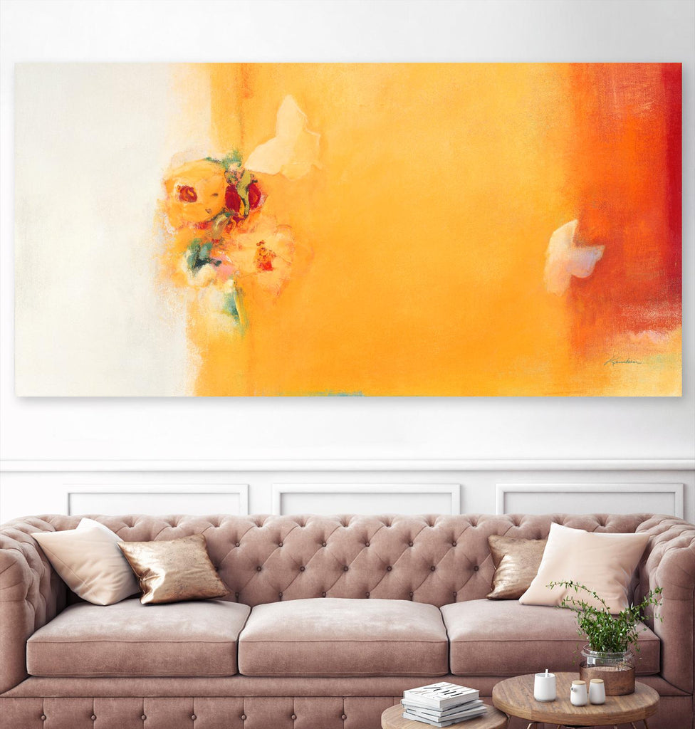 Eden 2 by Diane Lambin on GIANT ART - yellow abstract