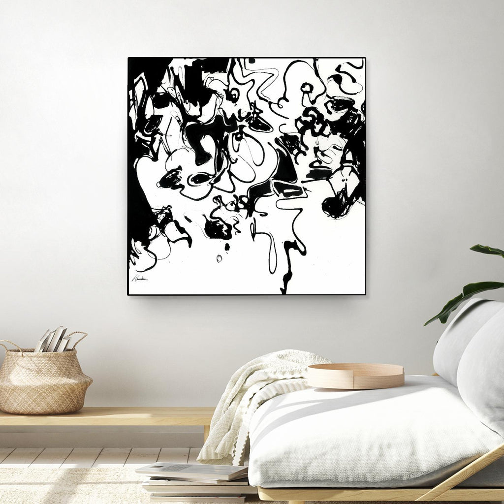 Black 3 by Diane Lambin on GIANT ART - black abstract