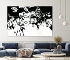 Black 3 by Diane Lambin on GIANT ART - white abstract