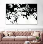 Black 3 by Diane Lambin on GIANT ART - white abstract