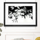 Black 3 by Diane Lambin on GIANT ART - white abstract