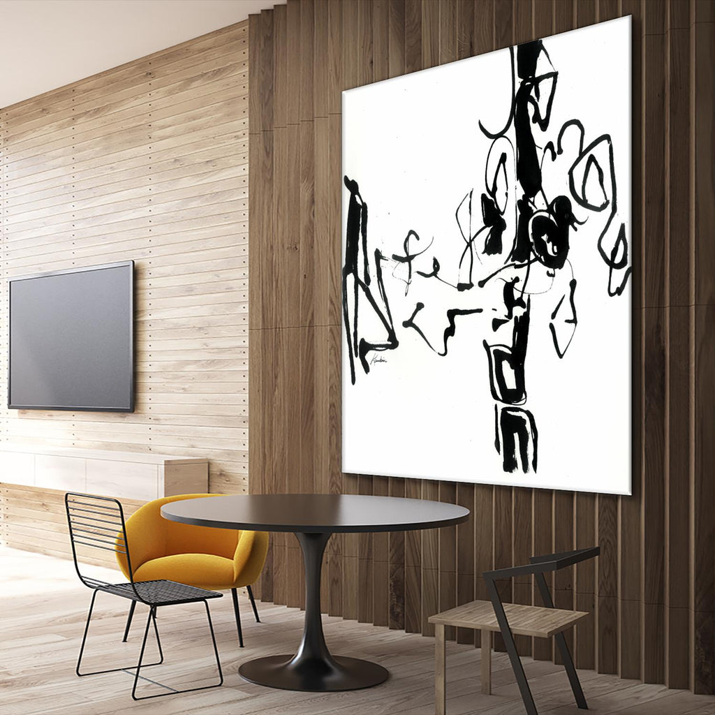 Black 5 by Diane Lambin on GIANT ART - black abstract