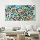 Lignes 2 by Diane Lambin on GIANT ART - red abstract