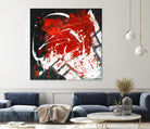 L'univers en couleur by Carole St-Germain on GIANT ART - black abstract