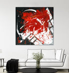 L'univers en couleur by Carole St-Germain on GIANT ART - black abstract