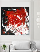 L'univers en couleur by Carole St-Germain on GIANT ART - black abstract