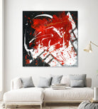 L'univers en couleur by Carole St-Germain on GIANT ART - black abstract