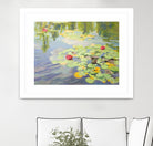 No Cloudy Days by Ron Simpkins on GIANT ART - green landscape water lilies