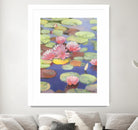 Passion in Pink by Ron Simpkins on GIANT ART - pink flowers nénuphars