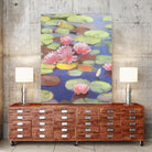 Passion in Pink by Ron Simpkins on GIANT ART - pink flowers nénuphars