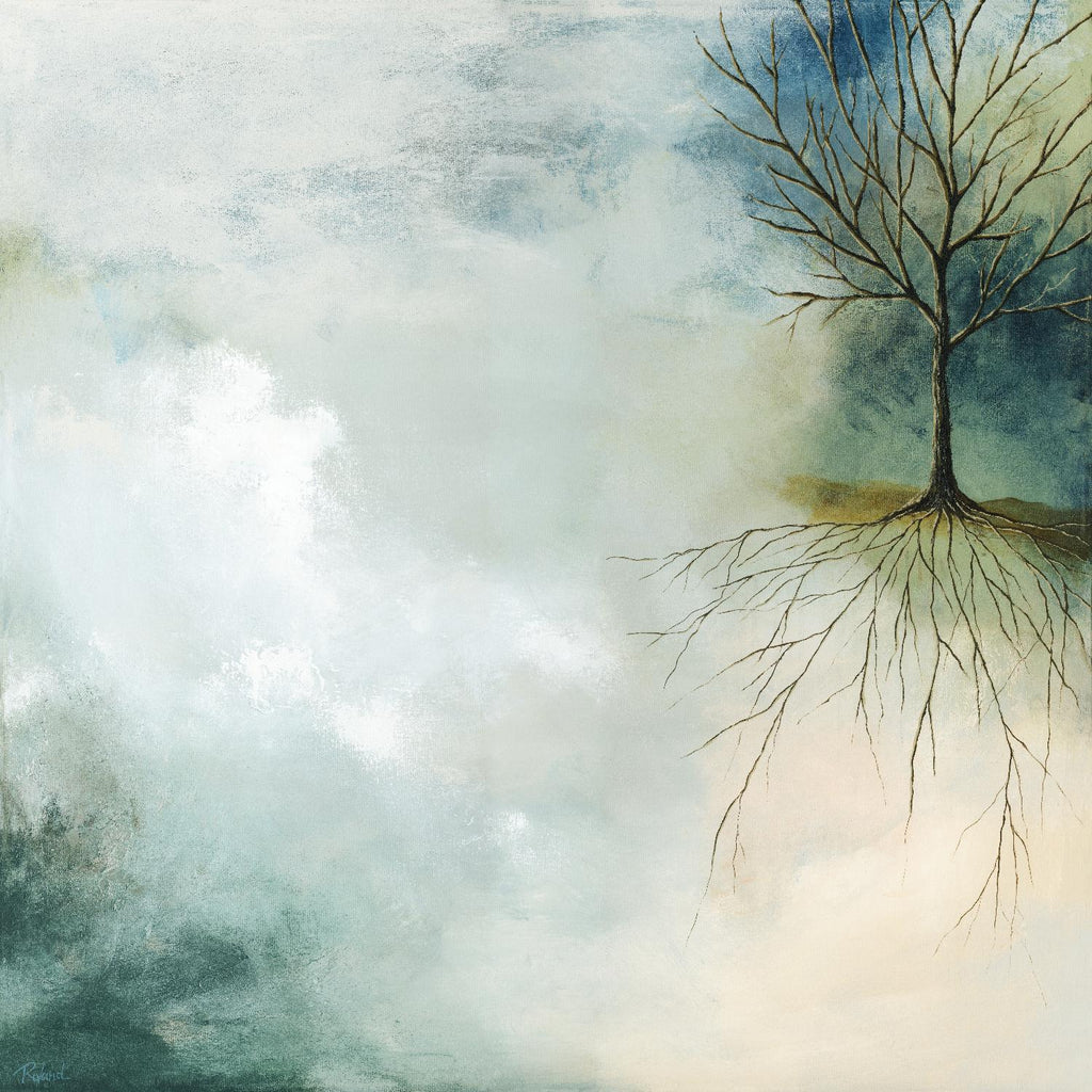 Sur terre comme au ciel par Roland Benoît sur GIANT ART - arbres gris