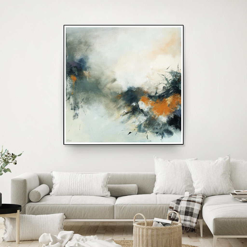 Transition by Roland Benoît on GIANT ART - orange abstract