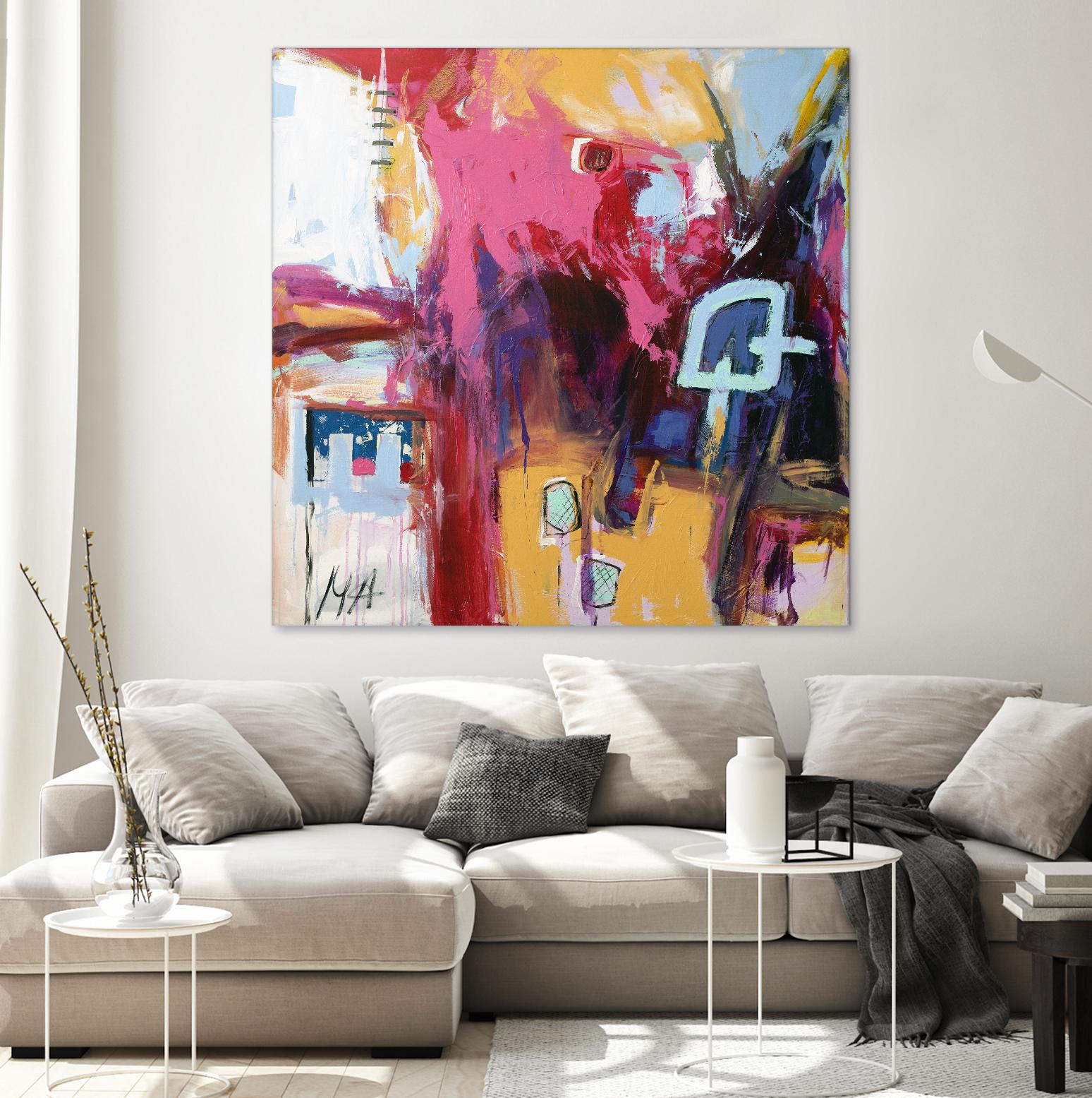 Série Abstrait 03 by Marc Archambault on GIANT ART - yellow abstract