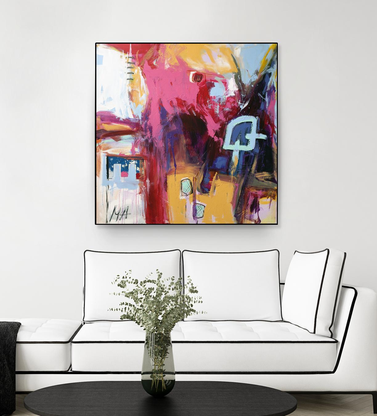 Série Abstrait 03 by Marc Archambault on GIANT ART - yellow abstract