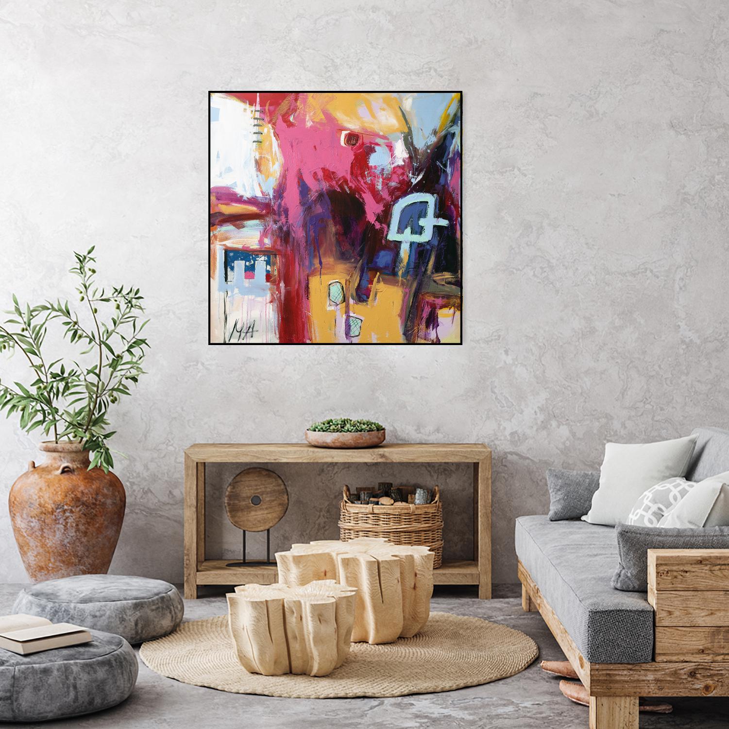 Série Abstrait 03 by Marc Archambault on GIANT ART - yellow abstract