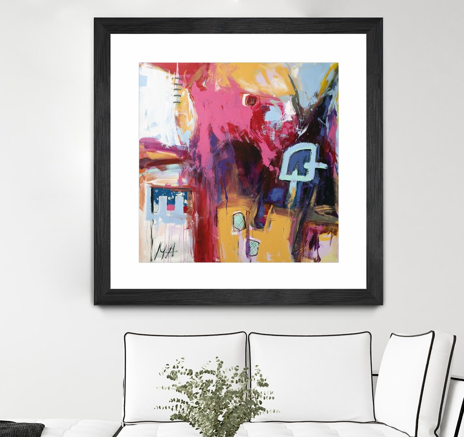 Série Abstrait 03 by Marc Archambault on GIANT ART - yellow abstract