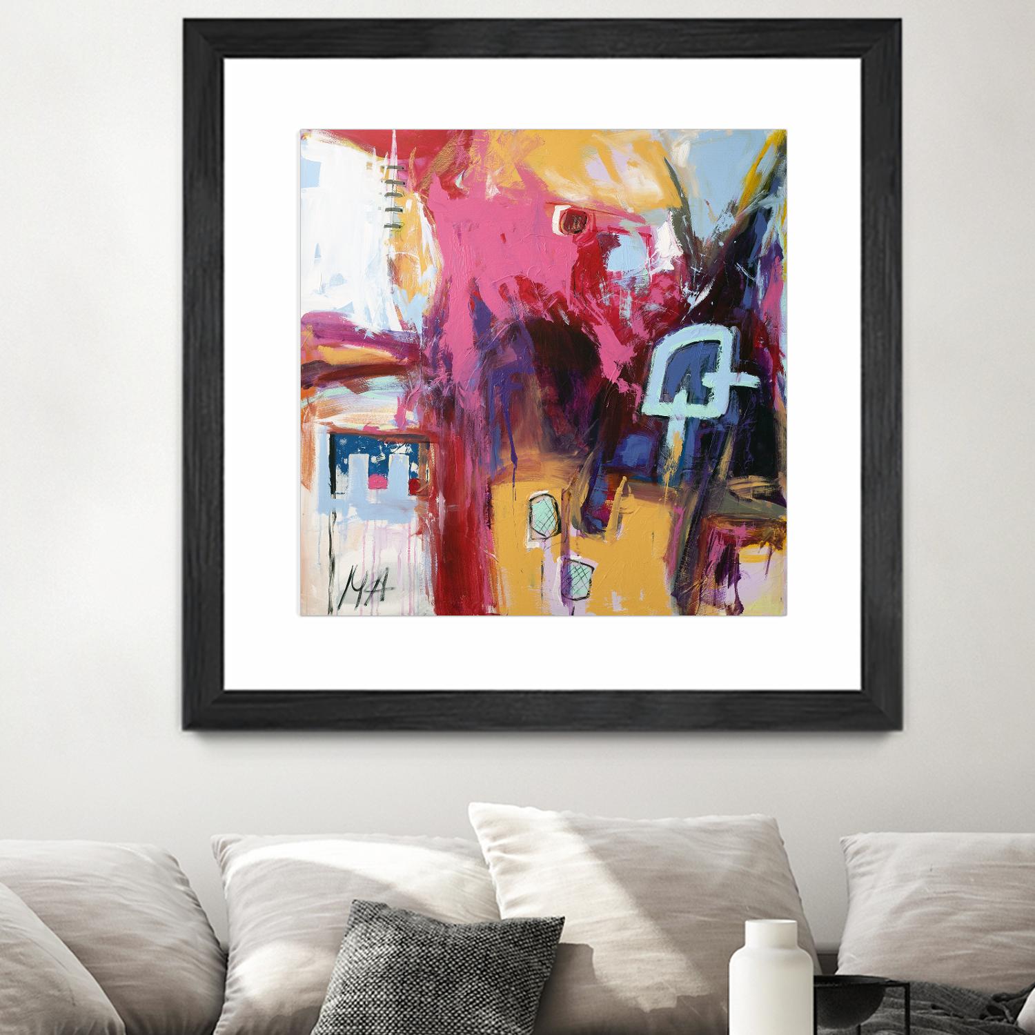 Série Abstrait 03 by Marc Archambault on GIANT ART - yellow abstract