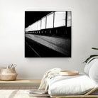 Piano IV by Jean-François Dupuis on GIANT ART - white black & white piano key