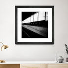 Piano IV by Jean-François Dupuis on GIANT ART - white black & white piano key