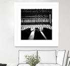 Piano V by Jean-François Dupuis on GIANT ART - white black & white piano