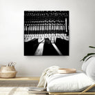 Piano V by Jean-François Dupuis on GIANT ART - white black & white piano