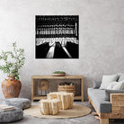 Piano V by Jean-François Dupuis on GIANT ART - white black & white piano