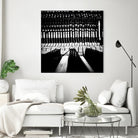 Piano V by Jean-François Dupuis on GIANT ART - white black & white piano
